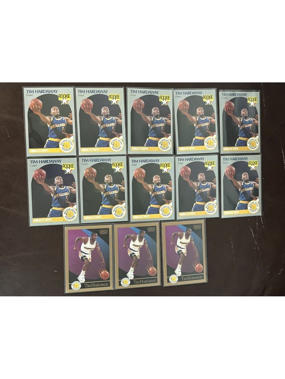 HOF GUARD TIM HARDAWAY 13 RC COLLECTION 1990 NBA HOOPS & SKYBOX NM